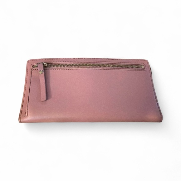 Kate Spade Pink Wallet with Gold Logo - Picture 2 of 7